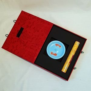 🅱️🅾️G🅾️ Shanghai Tang Kitan incense double fish burner